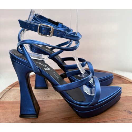 Tacchi punta andy blu - tacchi, a