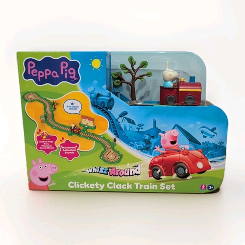 Set treno peppa pig whizz - pig,