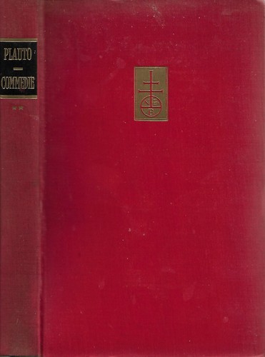 Commedie maccio plauto - t.,