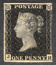 GB SG2 QV 1840 Penny Black