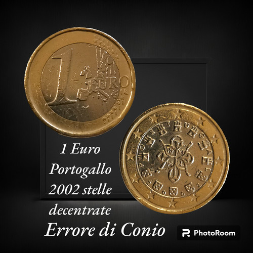 Moneta rara euro portogallo - moneta,