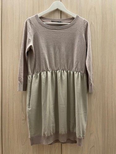 Vestito abito seventy beige - vestito,