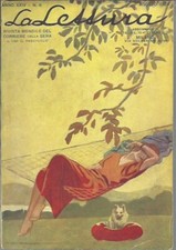 Dudovich  Codognato - Rivista La Lettura - n 8 Agosto 1924  - ACCETTABILE