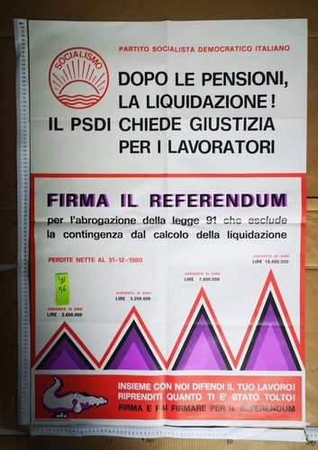 Manifesto originale politica - manifesto,