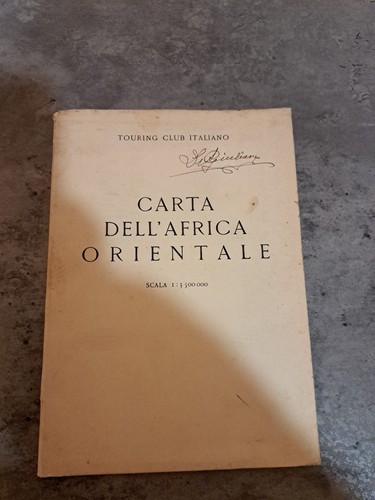 Carta dell africa orientale - carta, dell'africa