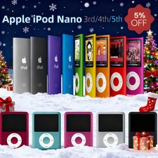 🎁NEW Apple iPod🎁Nano 3th 4th 5th 7th 4GB 8GB 16GB All Colors MP3 Player Sealed