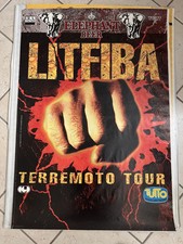 Litfiba Piero Pelu poster