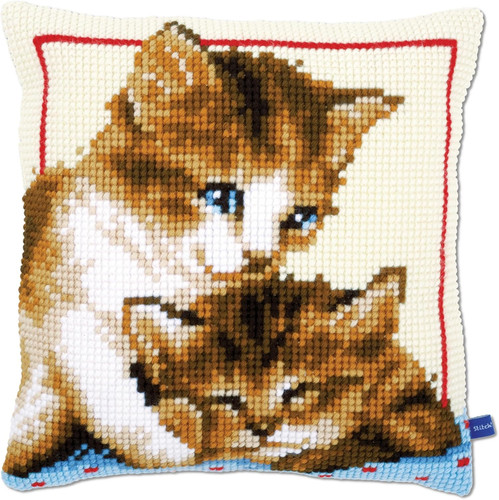 Kit cuscino punto croce - kit,