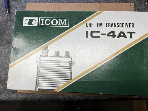 Icom 4at handheld 440 mhz - icom, ic-4at