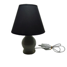 Modern Grey Ceramic Table Lamp