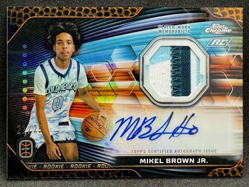 Mikel brown 2023 24 - brown, topps