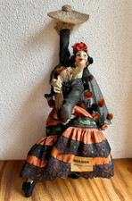 ROLDAN BALLERINA FLAMENCO SPAGNA ANNI 50 BAMBOLA VINTAGE DA COLLEZIONE 27cm