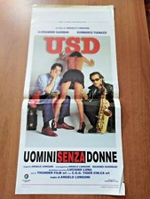 Locandina USD UOMINI SENZA DONNE 1996 Alessandro Gassman, Gianmarco Tognazzi
