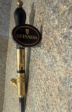 Rubinetto birra Guinness vintage manico e rubinetto bar pub bozza fusto tapper molto bello!!