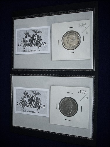 Regno italia argento coppia - argento,