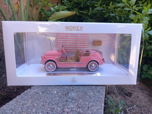 Norev fiat 500 jolly 1965 - norev, 1/18