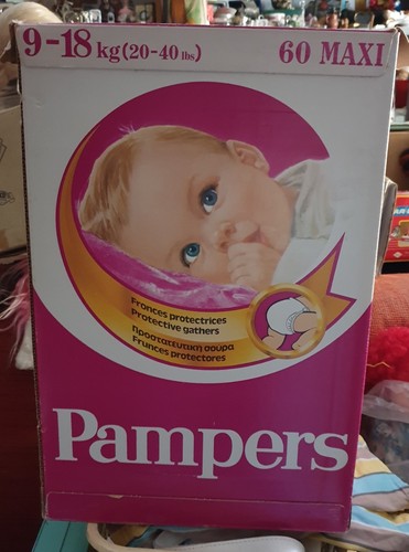 Pampers maxi pannolini - pannolini, scatola