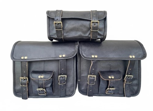 Borsa moto volume pelle - borsa,