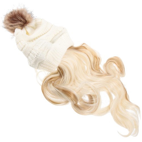 Cappello con capelli - ,