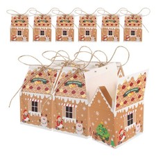  50 Pcs Sacchetti Natale Caramelle Di Carta Contenitore Per Biscotti