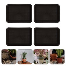  4 piattini per piante basi