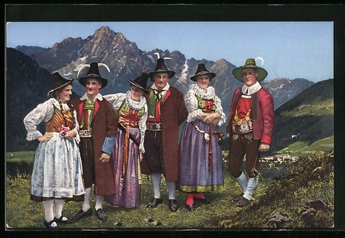 Cartolina coppie nelle