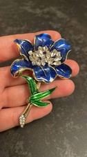 Spilla smaltata Fiore