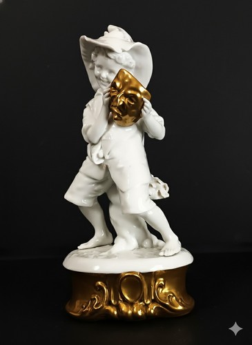Statuetta porcellana - statuetta, in