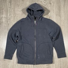 DUNDERDON Full Zip Hoodie Workwear BLUE, LARGE