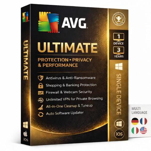 Avg ultimate 2026 vpn - ultimate, inclusa