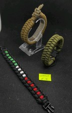 3 Bracciali In Paracord