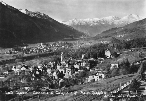 Cartolina vacogno santa - vacogno, maria