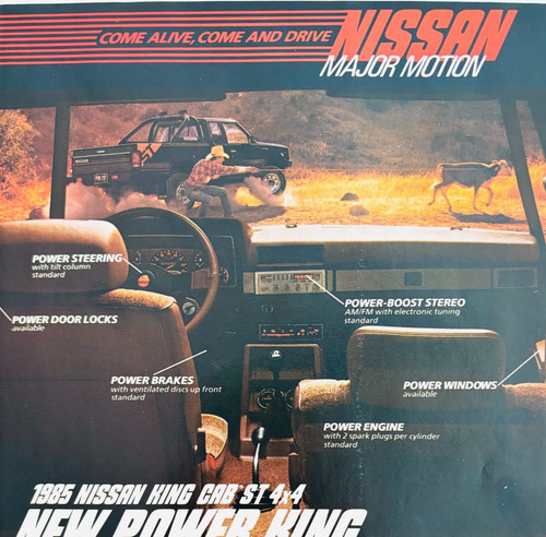 Pubblicità nissan king - king, cab