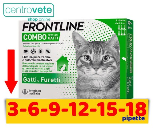 Frontline combo gatto 6 - , /