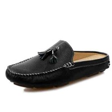 Breathable Men's Half Slippers