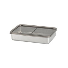 Contenitore Porta Alimenti Acciaio Inox Cucina Portaoggetti con Antiperdite9453