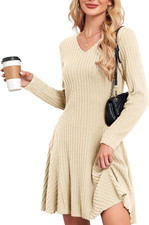 Abito a Maglia Donna Autunno