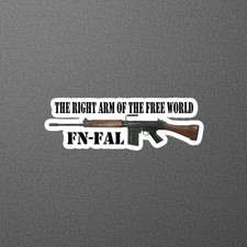 Adesivo pistola militare FN
