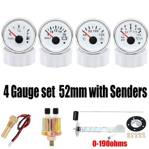 Set manometri 52mm livello - 52mm,