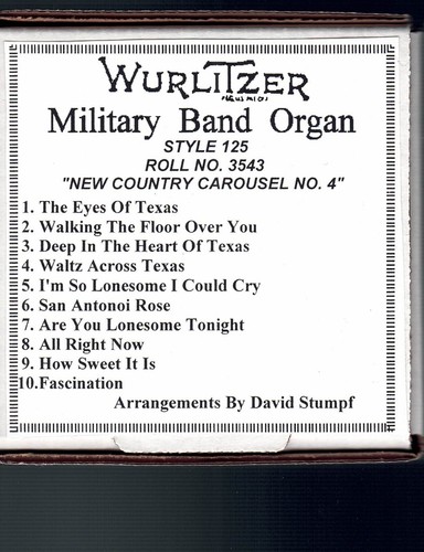 Wurlitzer style 125 band - wurlitzer,