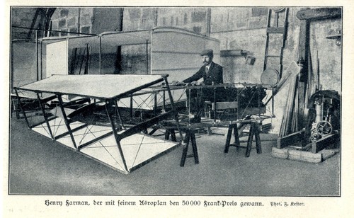 Aviatica henry farmann nella - henry,