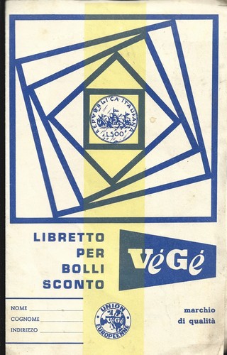 Libretto bolli sconto vegé - libretto,