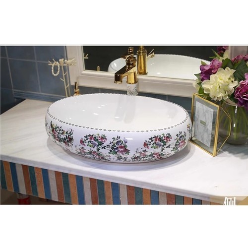 Lavabo ovale ceramica