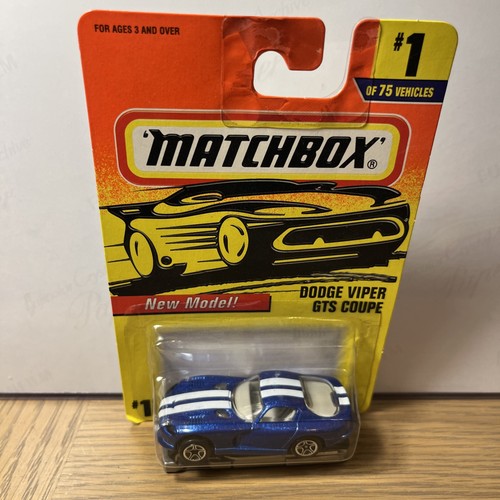 Matchbox dodge viper gts - matchbox,