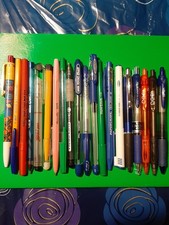 LOTTO 20 PENNE VINTAGE NON FUNZIONANTI FIORELLA, BIC,PILOT,UNIX,PAPER MATE ECC.