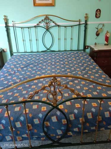 Letto ferro ottone - letto,