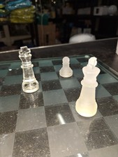 Elegante Scacchiera  in vetro