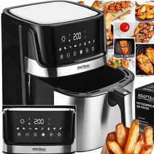 Friggitrice ad Aria 8L 1850W Digitale Air Fryer XXL con 8 Programmi Senza Olio