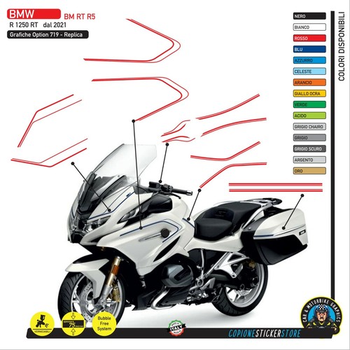 Set adesivi decorazioni bmw - bmw, rt