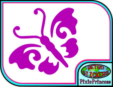 Adesivo vinile farfalla R auto